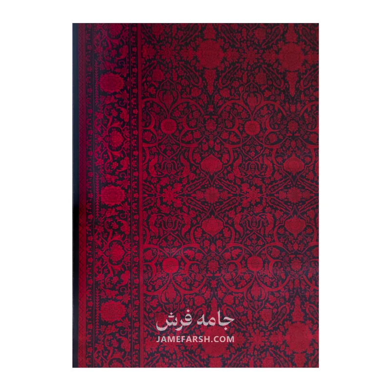 فرش مشهد بلوچی کد 871346، 700 شانه، رنگ سرمه‌ای – تصویر 9