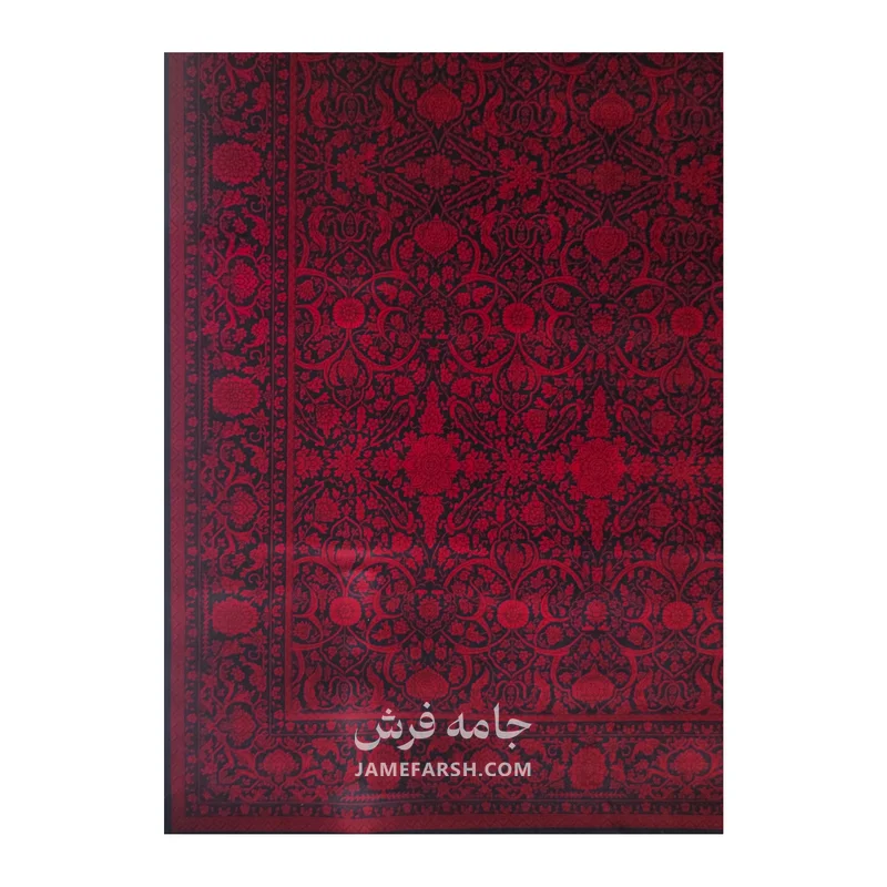 فرش مشهد بلوچی کد 871346، 700 شانه، رنگ سرمه‌ای – تصویر 10