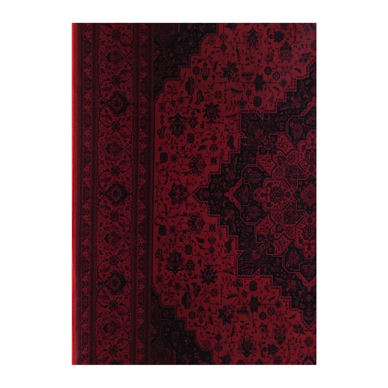 فرش آرمانی فرح بلوچی کد 1257، 1200 شانه، رنگ لاکی – تصویر 9