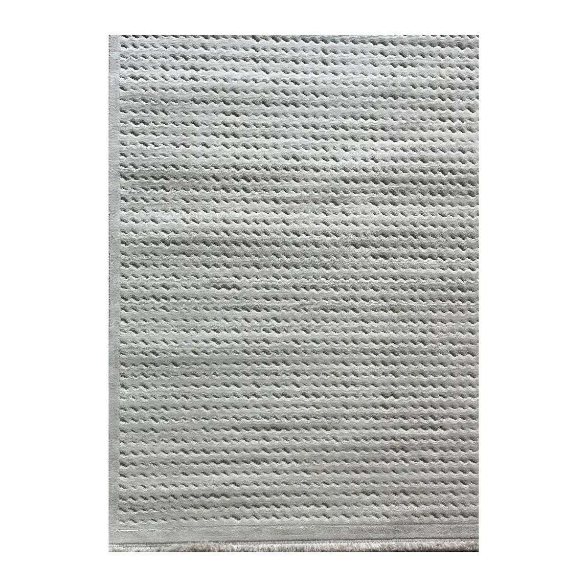 فرش آرمانی دلوکس طرح مدرن کد 5170، 420 شانه، رنگ کرم – تصویر 11