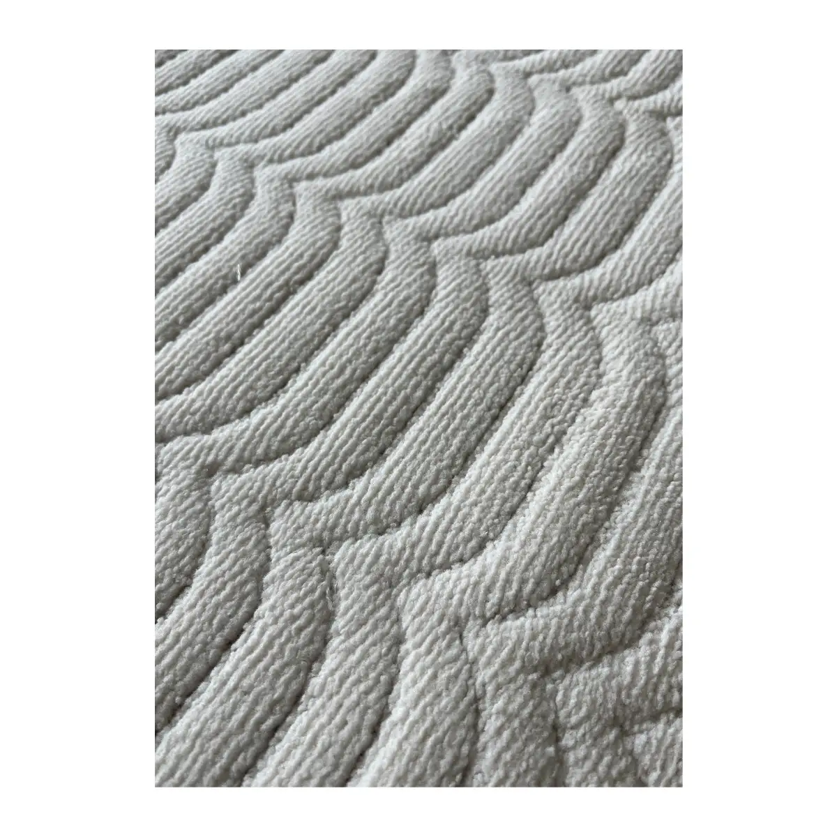 فرش آرمانی دلوکس طرح مدرن کد 5175، 420 شانه، رنگ کرم – تصویر 6