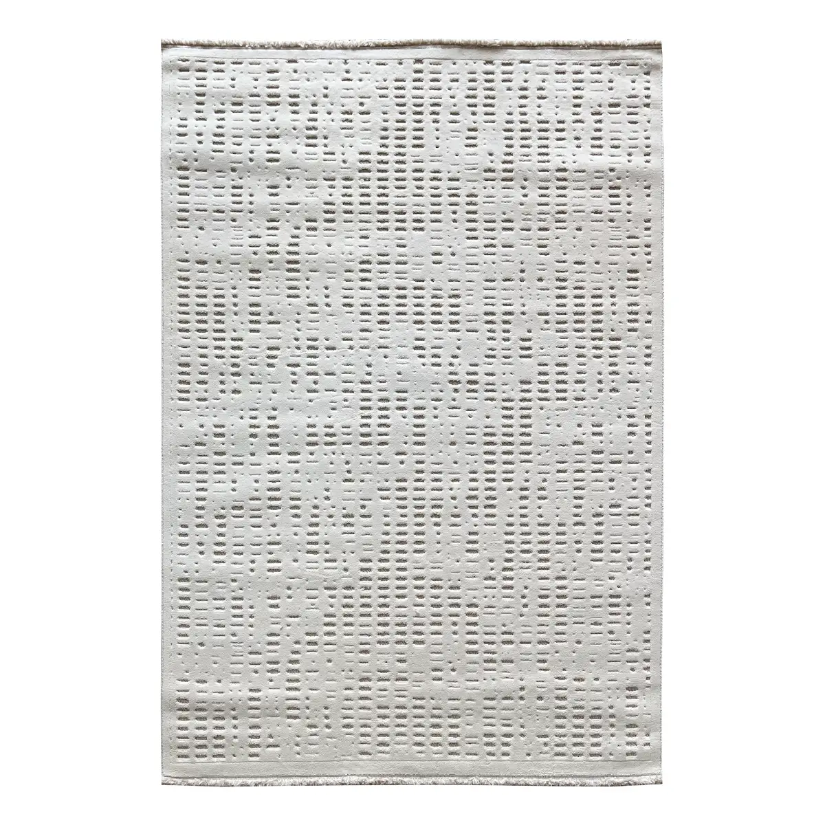 فرش آرمانی دلوکس طرح مدرن کد 5178، 420 شانه، رنگ کرم – تصویر 2