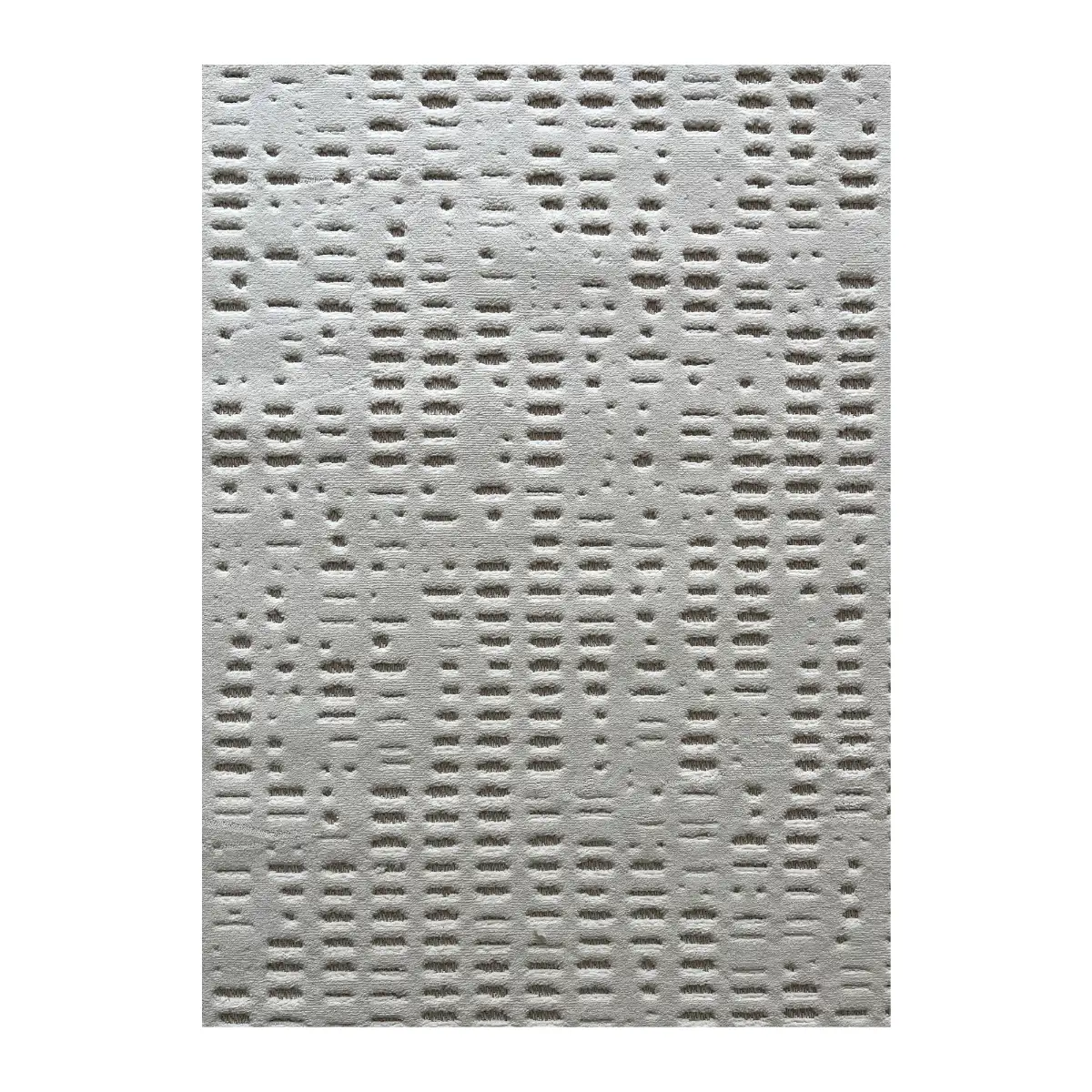 فرش آرمانی دلوکس طرح مدرن کد 5178، 420 شانه، رنگ کرم – تصویر 3