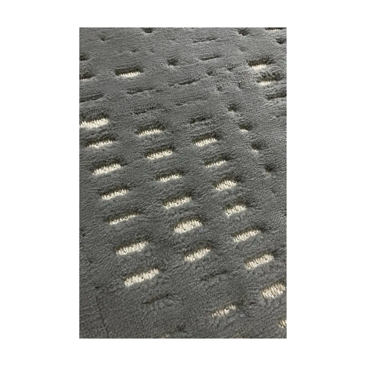 فرش آرمانی دلوکس طرح مدرن کد 5178، 420 شانه، رنگ دودی – تصویر 4