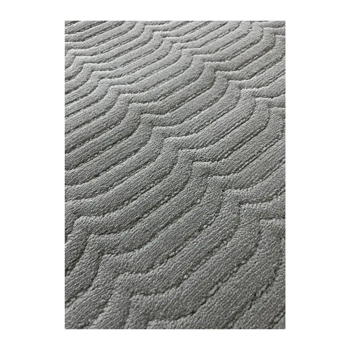 فرش آرمانی دلوکس طرح مدرن کد 5175، 420 شانه، رنگ دودی – تصویر 4
