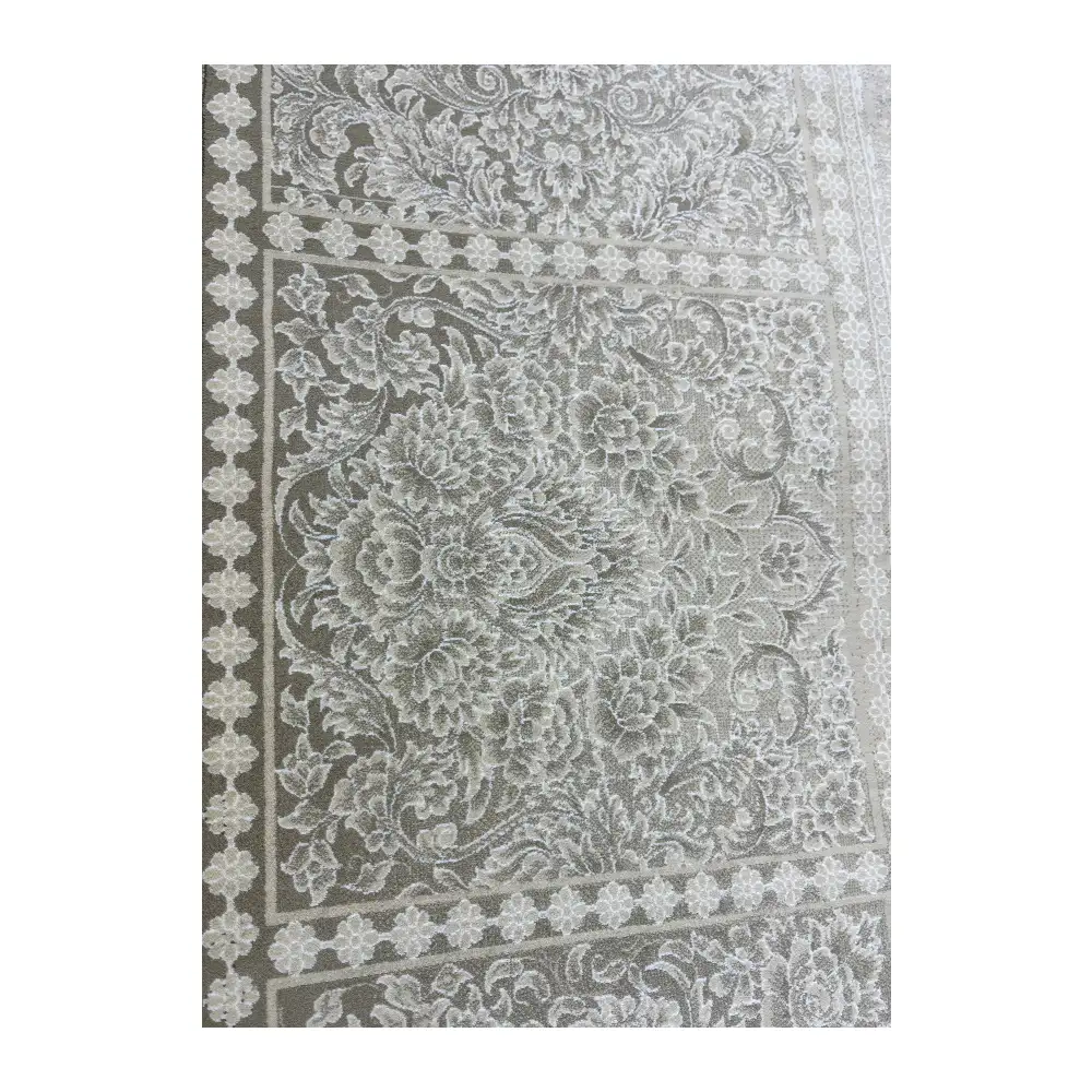 فرش مشهد وینتیج (کهنه‌نما) کد 815603، 1500 شانه، رنگ بژ – تصویر 17