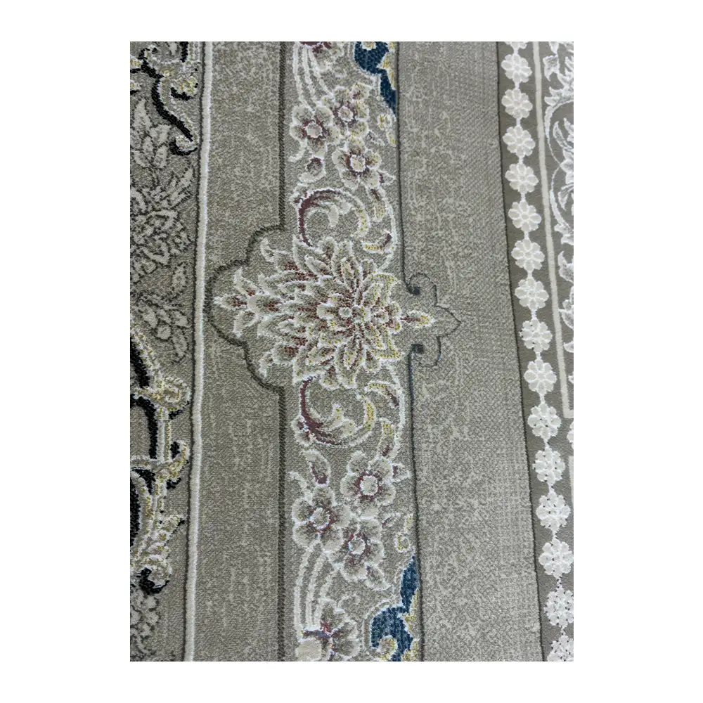 فرش مشهد وینتیج (کهنه‌نما) کد 815603، 1500 شانه، رنگ بژ – تصویر 21