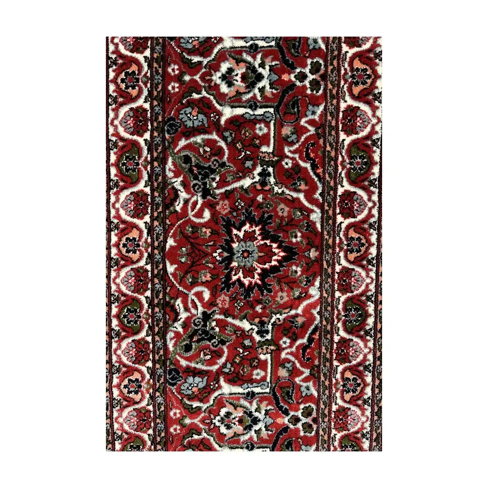 فرش آرمانی فرح افشان کد 1276، 1200 شانه، رنگ لاکی – تصویر 15