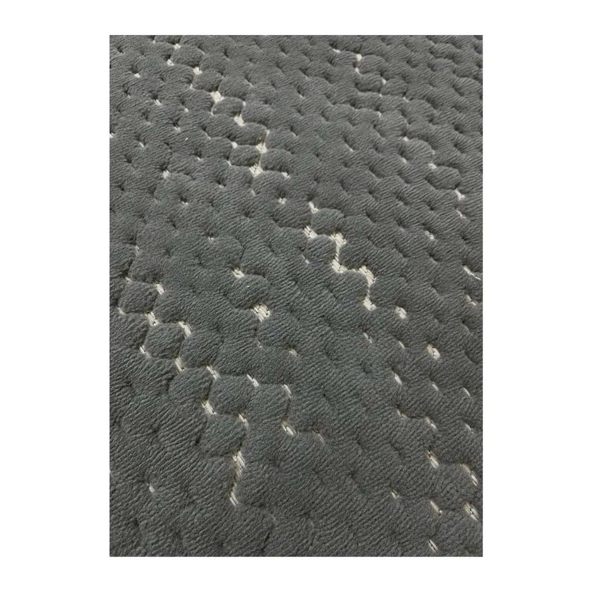 فرش آرمانی دلوکس طرح مدرن کد 5171، 420 شانه، رنگ دودی – تصویر 6
