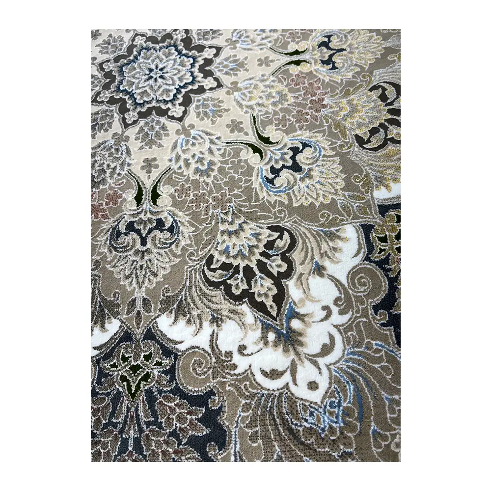 فرش مشهد وینتیج (کهنه‌نما) کد 815603، 1500 شانه، رنگ بژ – تصویر 11