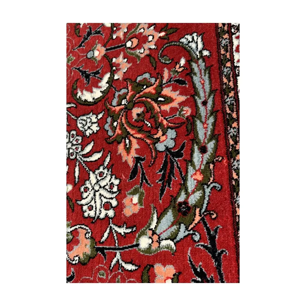 فرش آرمانی فرح افشان کد 1276، 1200 شانه، رنگ لاکی – تصویر 12