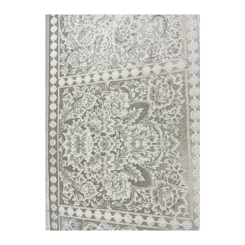 فرش مشهد وینتیج (کهنه‌نما) کد 815603، 1500 شانه، رنگ بژ – تصویر 16
