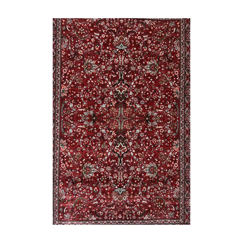 فرش آرمانی فرح افشان کد 1276، 1200 شانه، رنگ لاکی – تصویر 3
