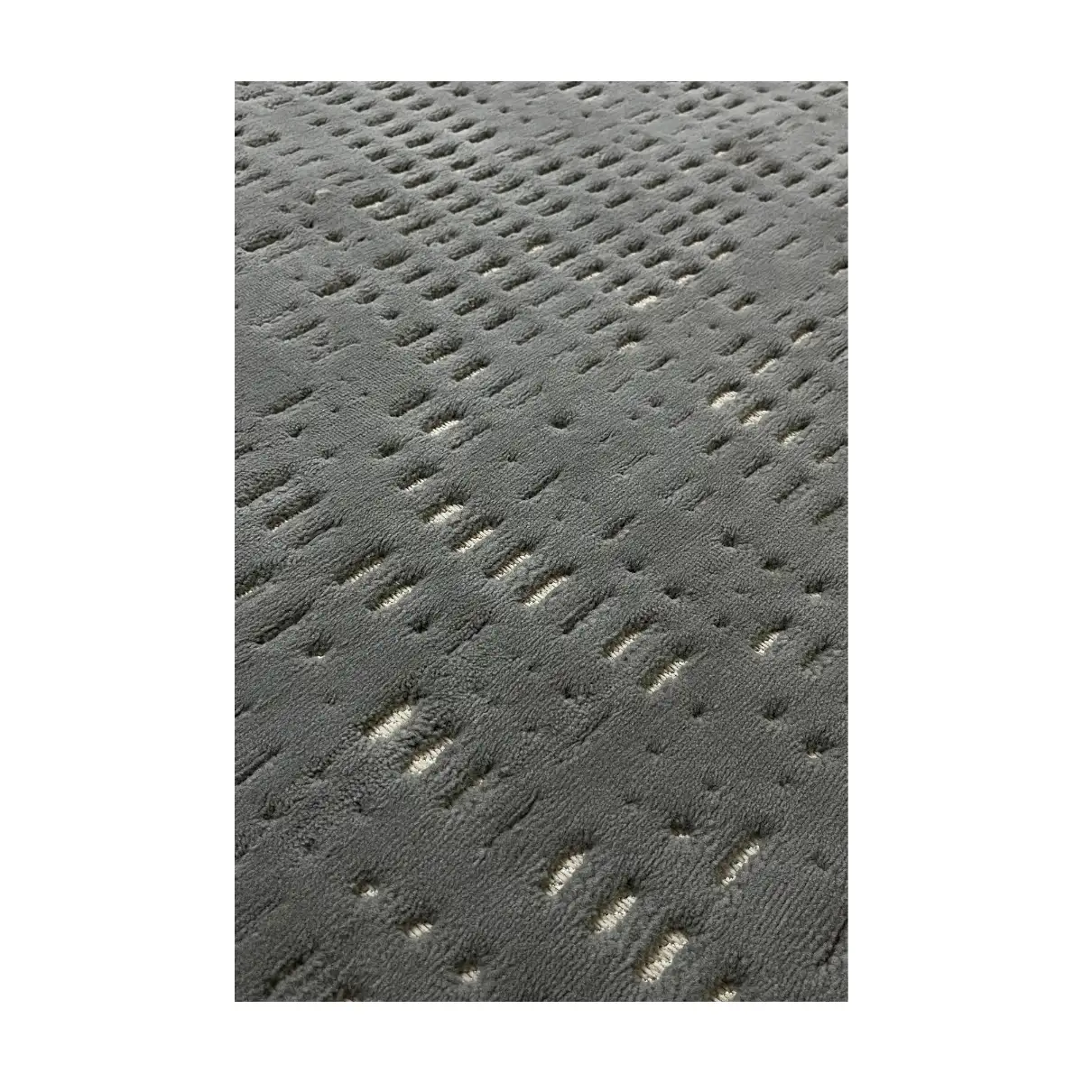 فرش آرمانی دلوکس طرح مدرن کد 5178، 420 شانه، رنگ دودی – تصویر 3