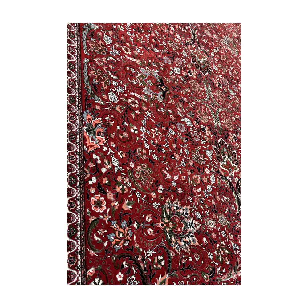 فرش آرمانی فرح افشان کد 1276، 1200 شانه، رنگ لاکی – تصویر 18