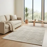 فرش ماشینی رنگ موکا