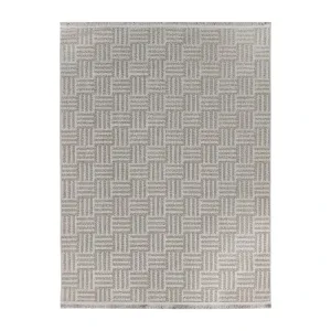 فرش نقش کهن طرح مدرن کد 2304 160 شانه تراکم 400 رنگ کرم - جامه فرش