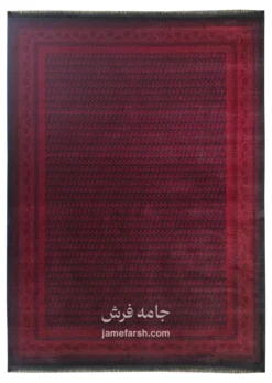 فرش 700 شانه سرمه ای مشهد کد 871338 تصویر 1
