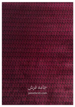 فرش 700 شانه سرمه ای مشهد کد 871338 تصویر 2