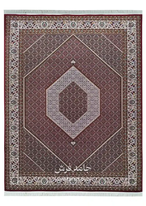 فرش 700 شانه لاکی مشهد کد 702380 تصویر 1
