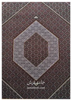 فرش 700 شانه لاکی مشهد کد 702380 تصویر 2