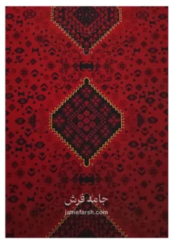 فرش 700 شانه لاکی مشهد کد 871340 تصویر 2