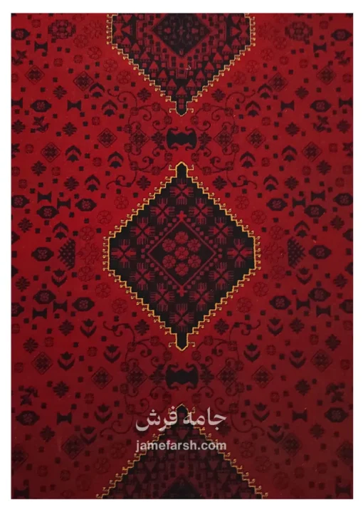 فرش 700 شانه لاکی مشهد کد 871340 تصویر 2