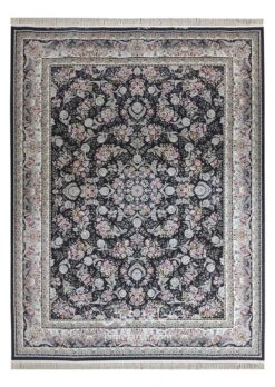 فرش 1200 شانه ذغال سنگی مشهد کد 803729 تصویر 1