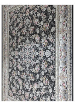 فرش 1200 شانه ذغال سنگی مشهد کد 803729 تصویر 3