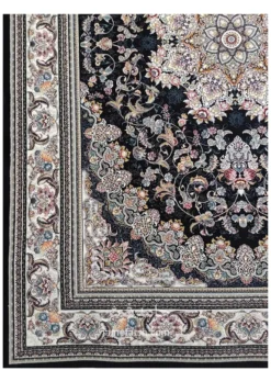 فرش 700 شانه سرمه ای مشهد کد 722146 تصویر 3
