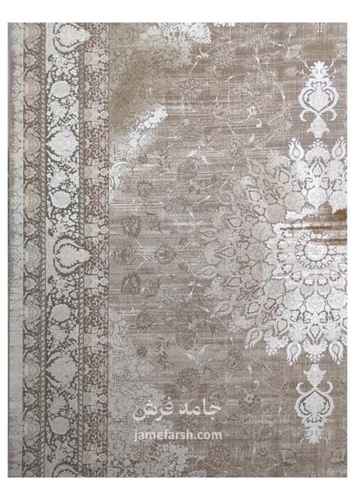 فرش 1200 شانه شکلاتی مشهد کد 803688 تصویر 3