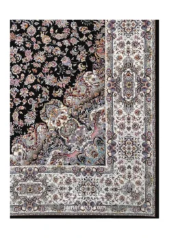 فرش 1500 شانه مشکی مشهد کد 815082 تصویر 3