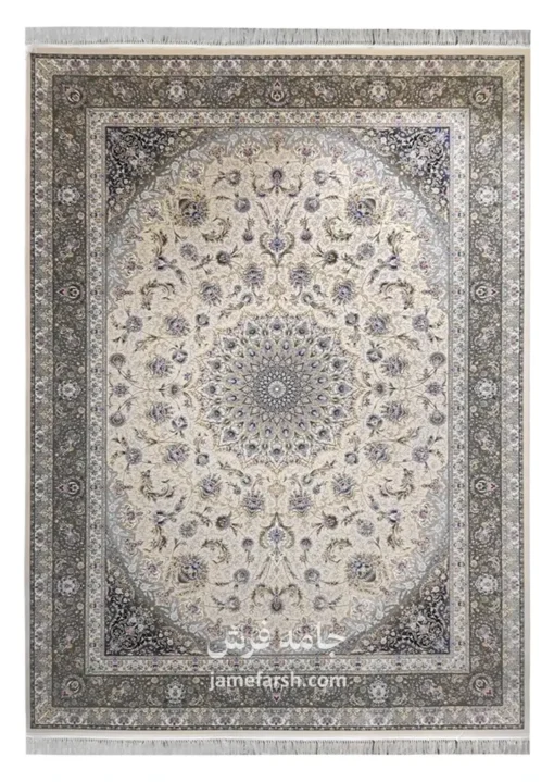 فرش 1500 شانه موشی مشهد کد 814003 تصویر 1