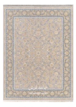 فرش 1200 شانه نقره ای مشهد کد 802078 تصویر 1