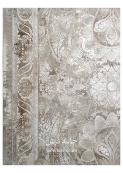 فرش 1200 شانه کرم مشهد کد 803686 تصویر 3