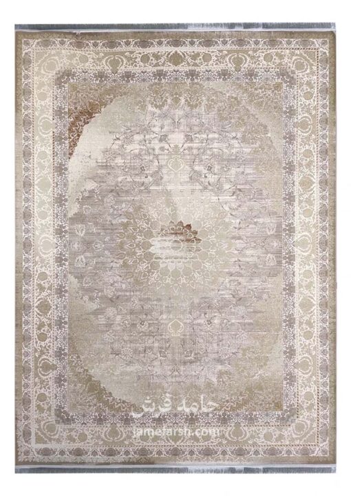 فرش 1200 شانه کرم مشهد کد 803688 تصویر 1