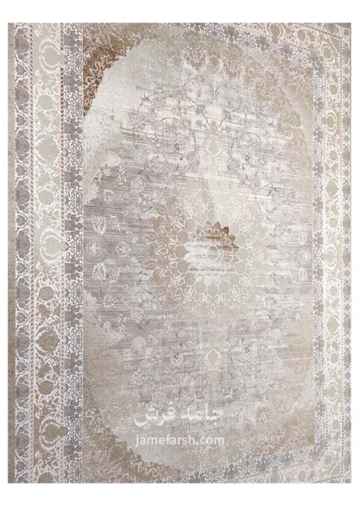 فرش 1200 شانه کرم مشهد کد 803688 تصویر 3