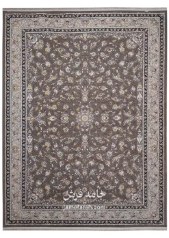 فرش 1700 شانه شکلاتی مشهد کد 817258 تصویر 1