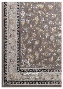 فرش 1700 شانه شکلاتی مشهد کد 817258 تصویر 4