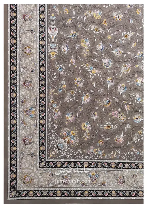 فرش 1700 شانه شکلاتی مشهد کد 817258 تصویر 4
