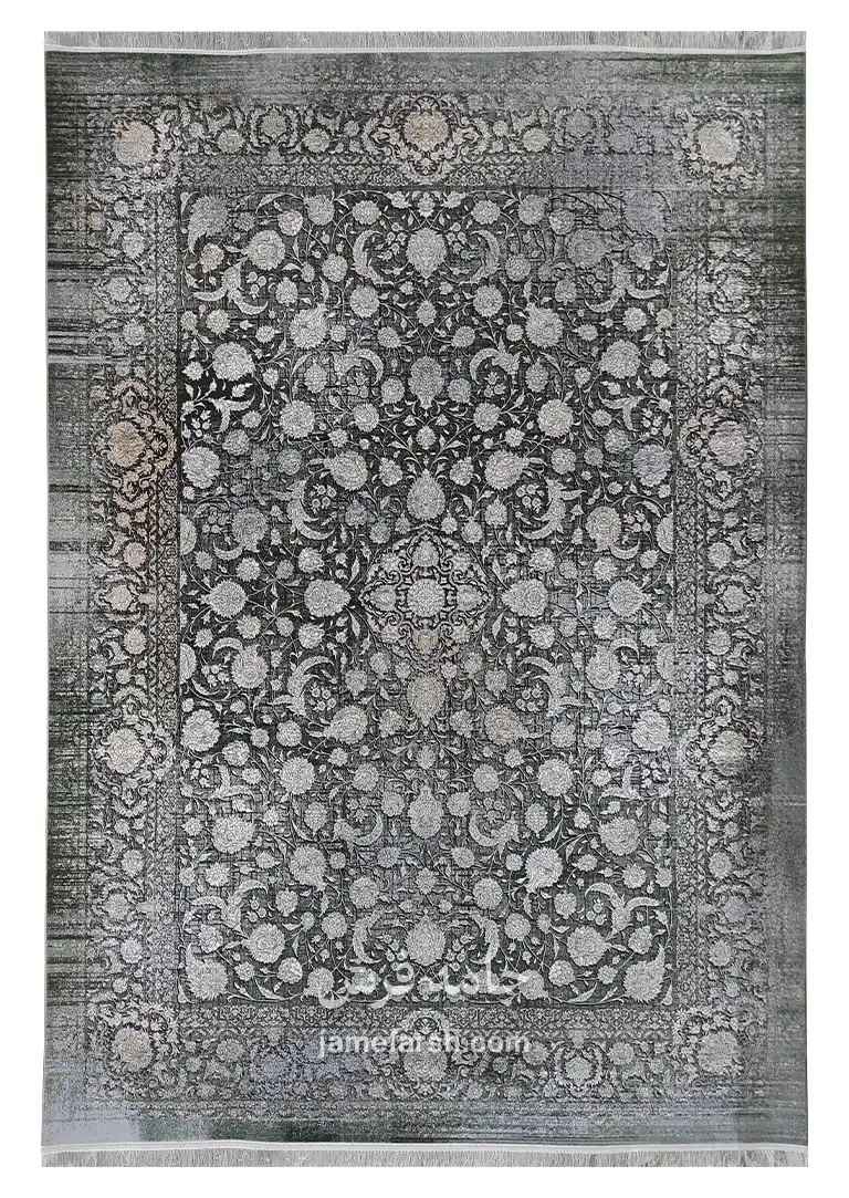 فرش 1200 شانه فیلی مشهد کد 803301 تصویر 1