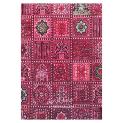 فرش آرمانی بلوچی کد 1253 - رنگ لاکی - عکس شماره 3