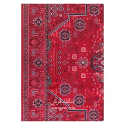 فرش آرمانی بلوچی کد 1266 - رنگ لاکی - عکس شماره 5