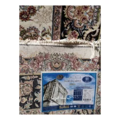 فرش مشهد دستباف گونه کد 722636 - رنگ کرم - عکس شماره 14