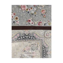 فرش مشهد افشان کد 803606 - رنگ فیلی - عکس شماره 11