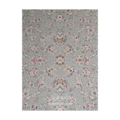 فرش مشهد افشان کد 803606 - رنگ فیلی - عکس شماره 2