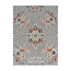 فرش مشهد افشان کد 803606 - رنگ فیلی - عکس شماره 3