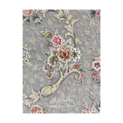 فرش مشهد افشان کد 803606 - رنگ فیلی - عکس شماره 5