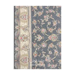 فرش مشهد افشان کد 803606 - رنگ خاکستری - عکس شماره 8