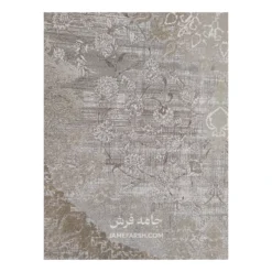 فرش مشهد وینتیج کد 803688 - رنگ کرم - عکس شماره 5